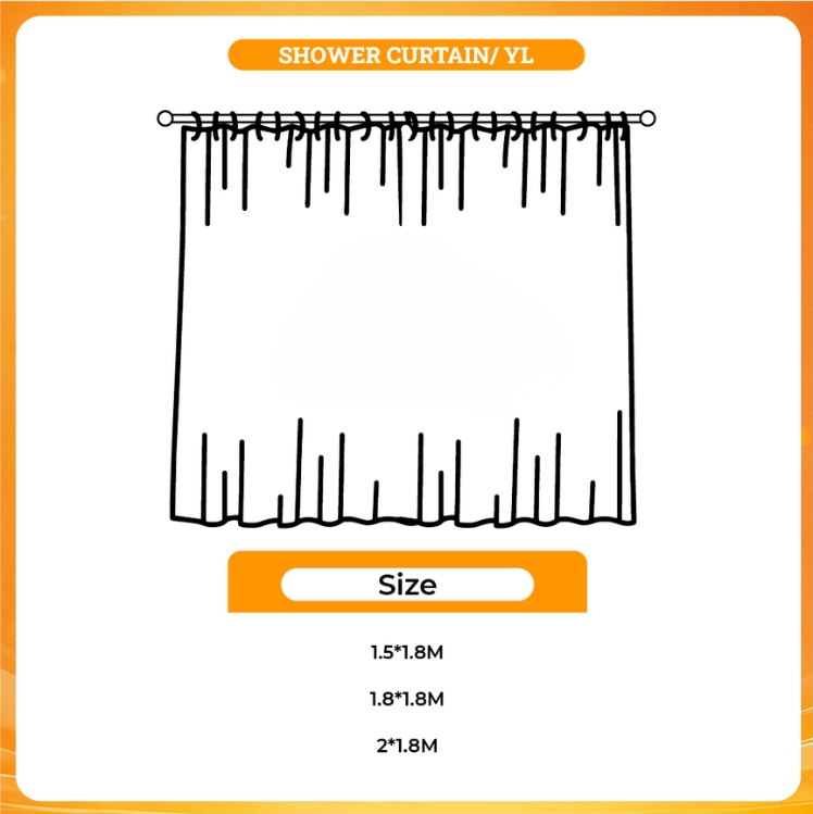 3D shower curtain - Bojack Horseman Store